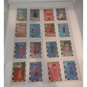 Barbie Trading Cards Lot Of 16